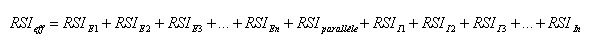 Tableaux de calcul de la résistance thermique effective des ensembles